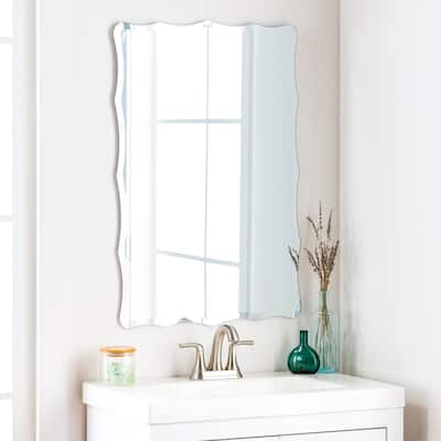 Artistic Weavers Daiyu Modern Scalloped Beveled Mirror
