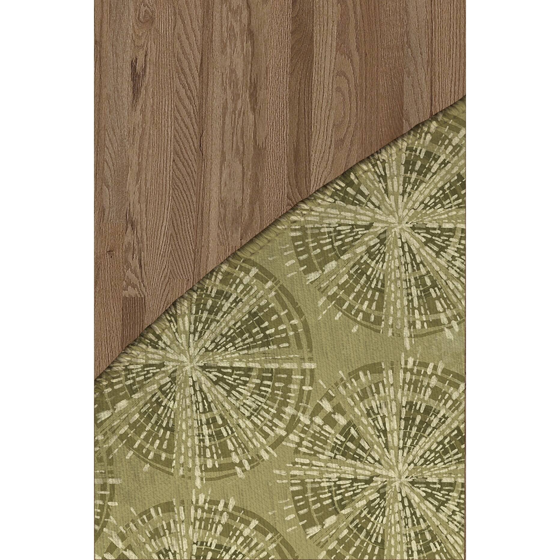 LIGHT BURST OLIVE Kitchen Mat By Kavka Designs On Sale Bed Bath