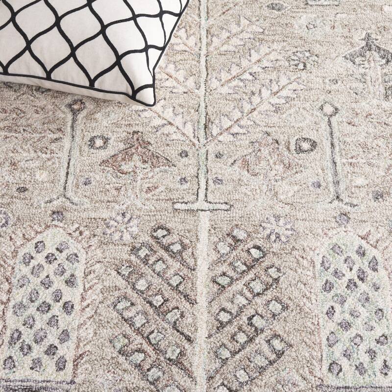 SAFAVIEH Handmade Metro Lorenzina French Country Wool Rug