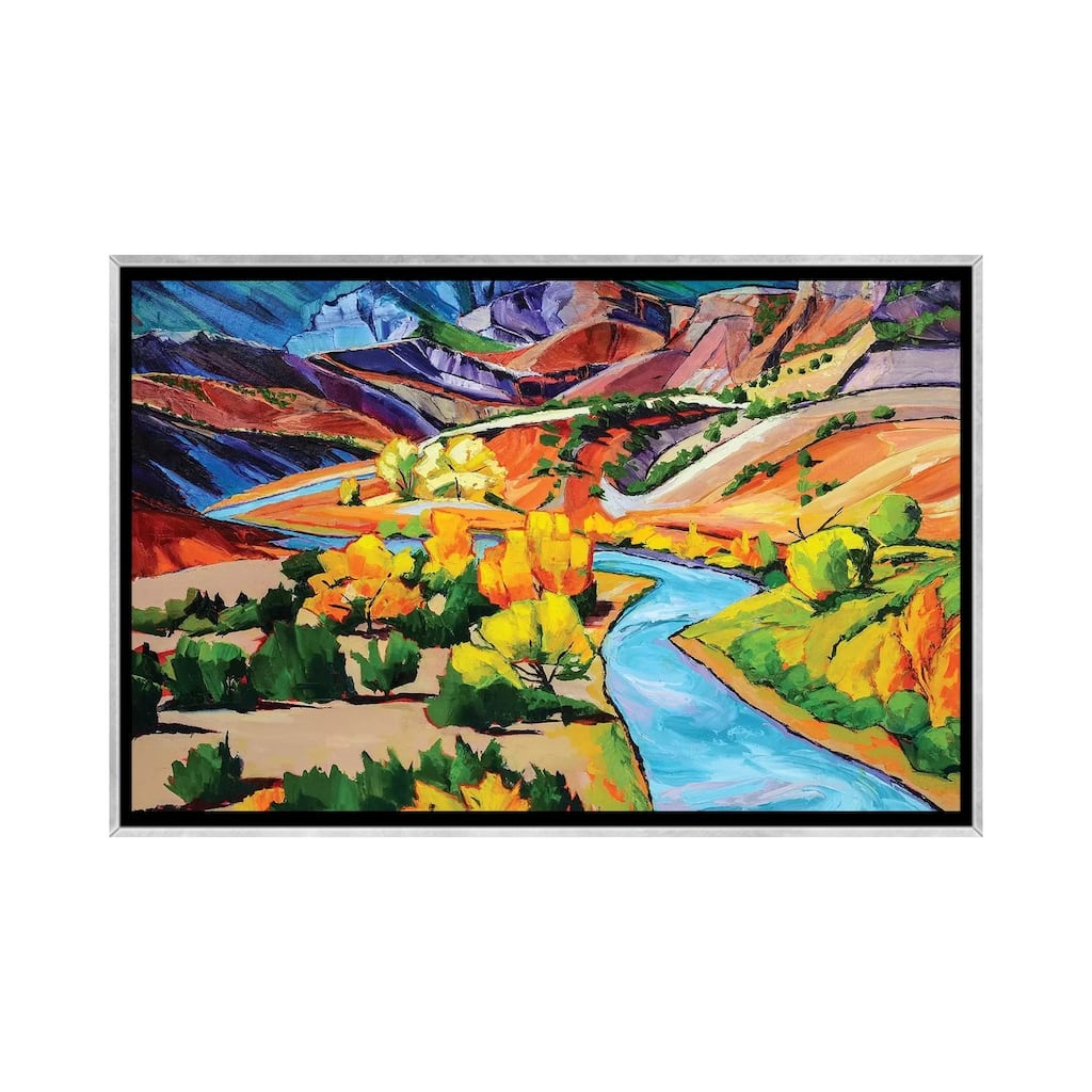 iCanvas "October In New Mexico" by Maxine Shore Framed