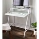 preview thumbnail 1 of 10, 2-Tier Modern Computer Desk / Workstation