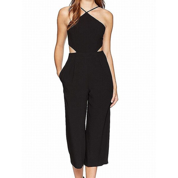 bebe black jumpsuit