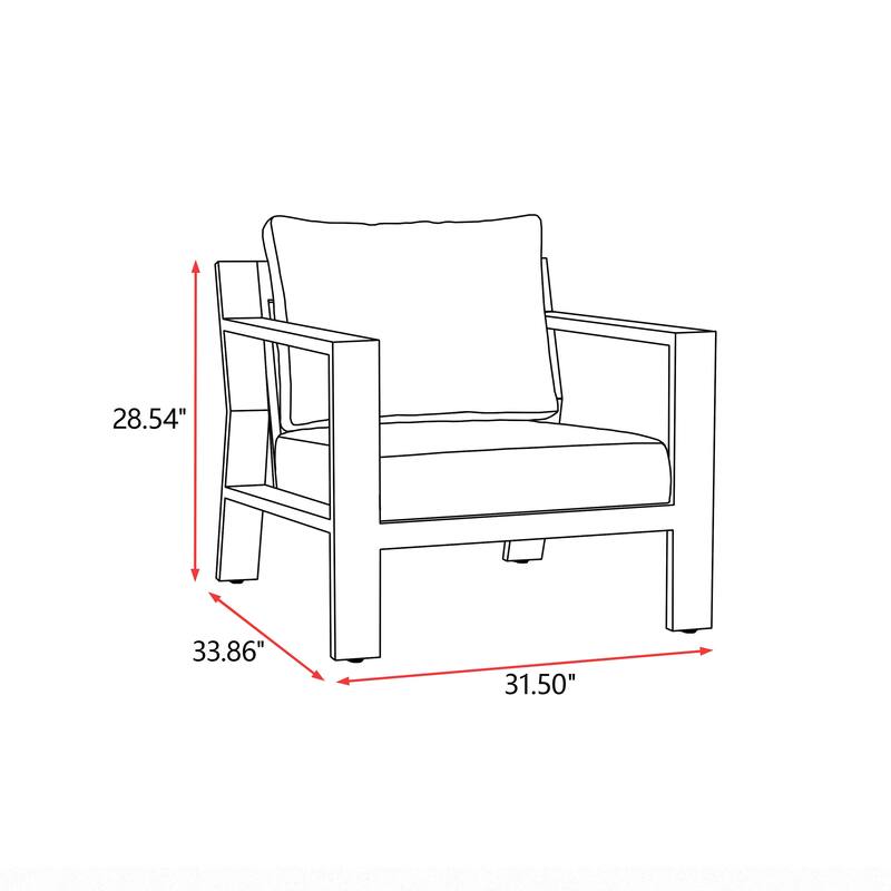 Rhodes 4-Piece Seating Set