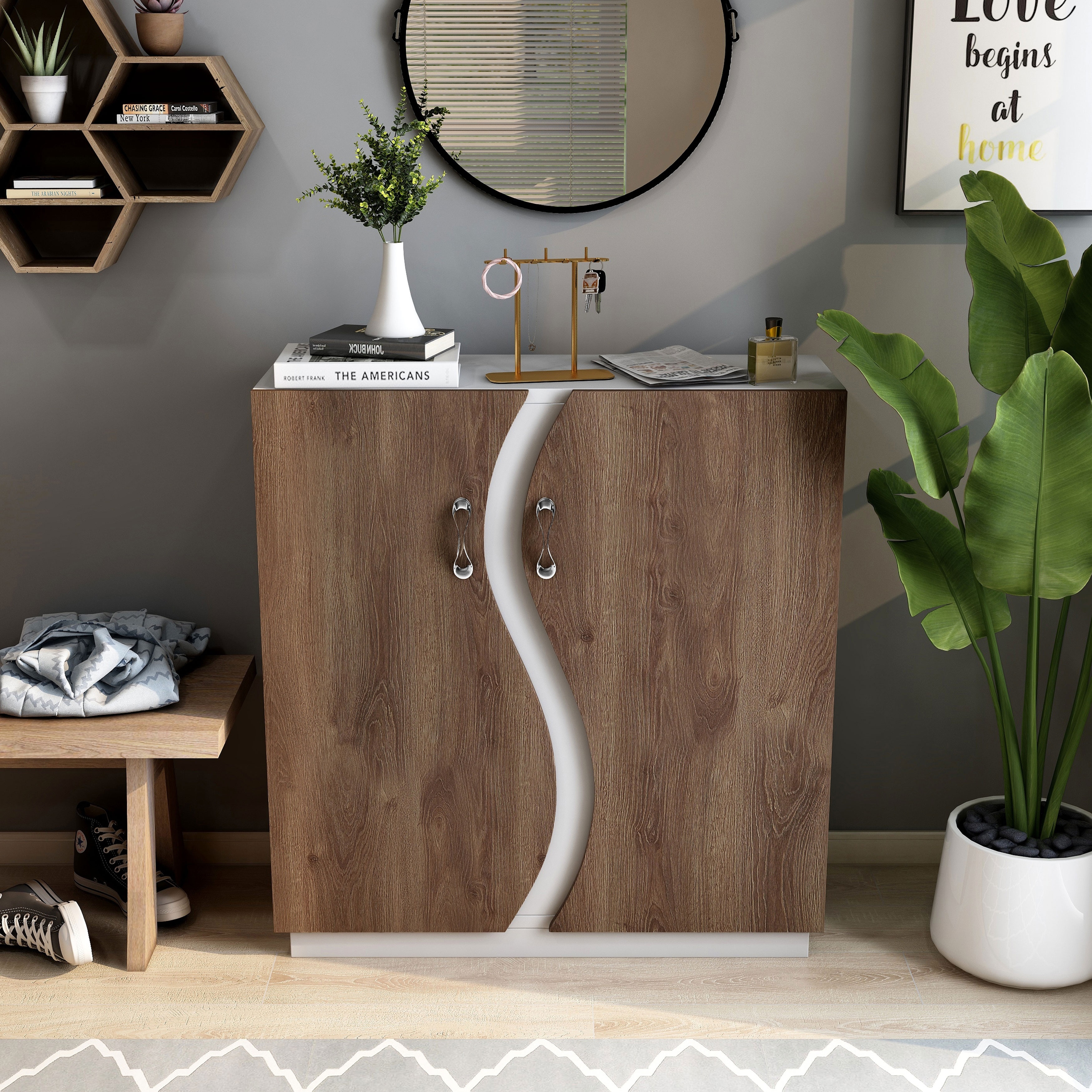 Furniture of america shoe cabinet store