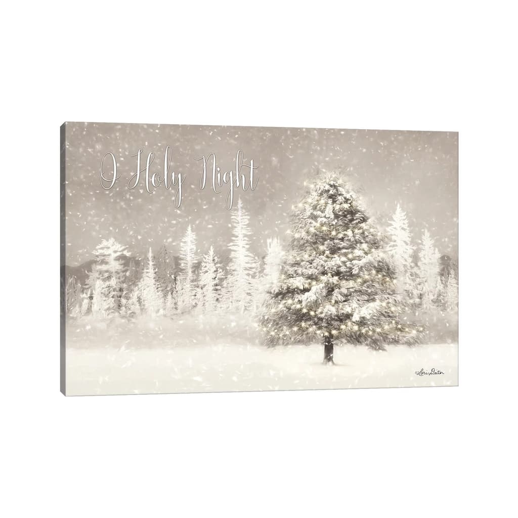 iCanvas "O Holy Night" by Lori Deiter Canvas Print
