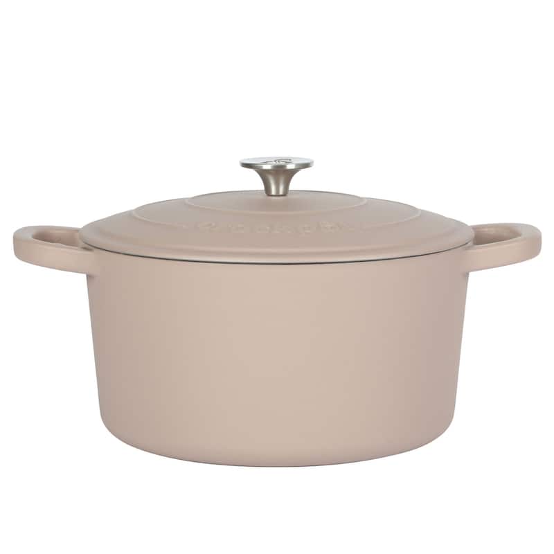 Crock Pot Artisan 7-Quart Round Dutch Oven - Pink