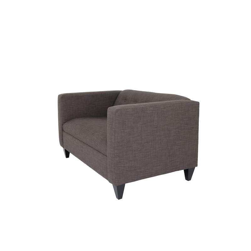 Coast to Coast Sofas Contemporary Loveseat Sofa Polyester Nylon Solid Wood Frame Upholstered