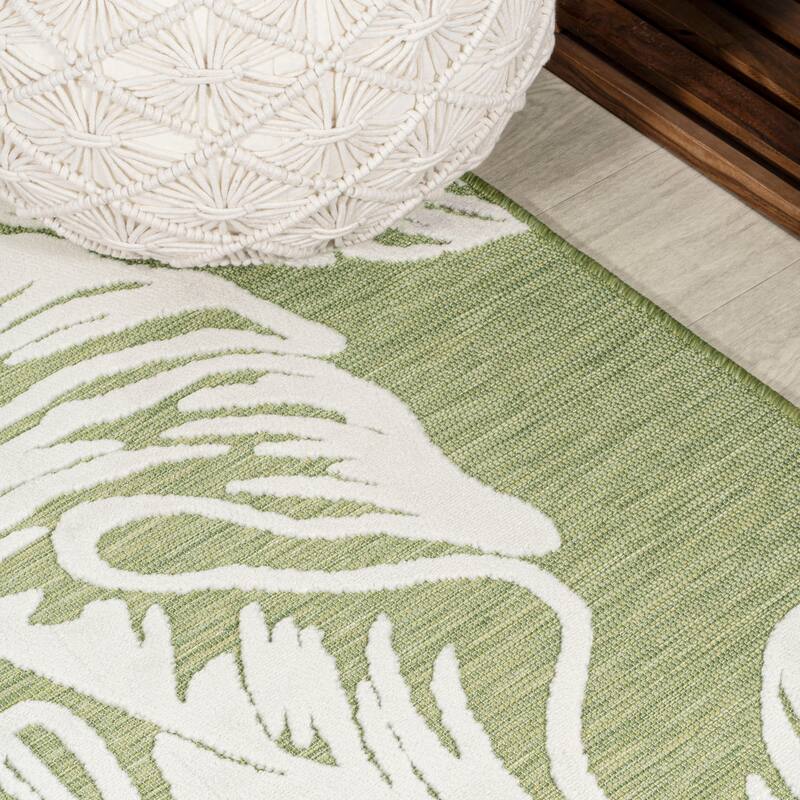 JONATHAN Y Montego Abstract Swirl Area Rug