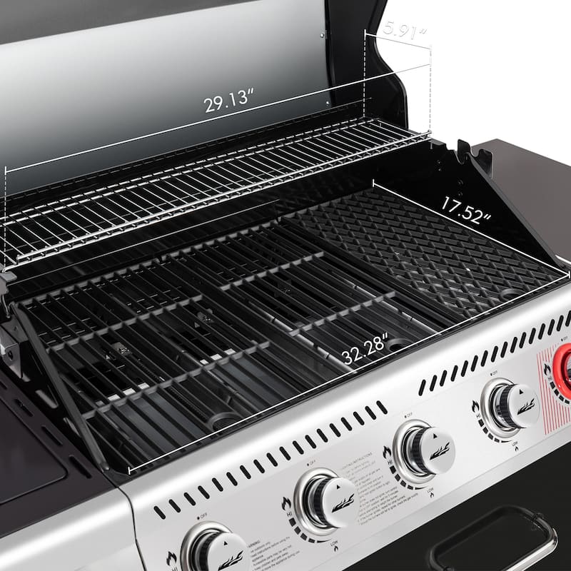 Royal Gourmet GA5404H Deluxe 5-Burner Cabinet Style Gas Grill