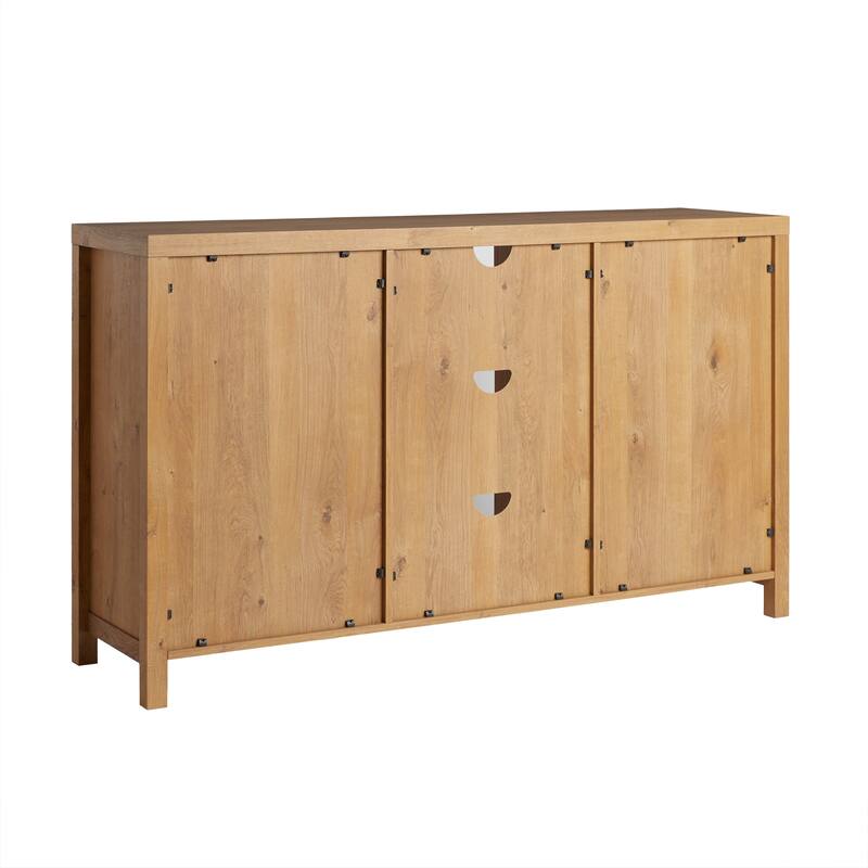 Middlebrook Designs 2-Door 58 inch Sideboard with Arched Rattan Panels