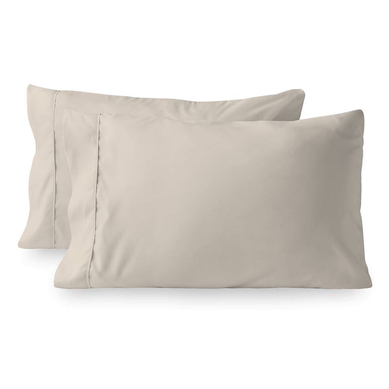Purity Home 400TC 100% Cotton Cool & Crisp Pillowcase Set