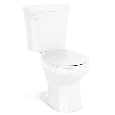 Costway Two-Piece Round Toilet Standard Toilet with 17.5" ADA Comfort - See Details