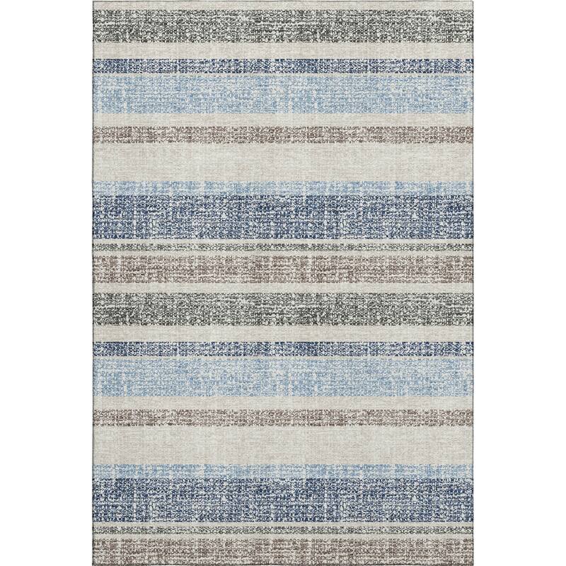 Premium Washable Super Soft Vintage Stripe Mayfield Rug