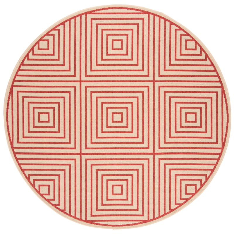 SAFAVIEH Linden Loris Indoor/ Outdoor Waterproof Patio Backyard Rug