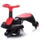 preview thumbnail 25 of 56, 360-Degree Steering Wheel Ride-On Car with Shock Absorbing PU Wheels