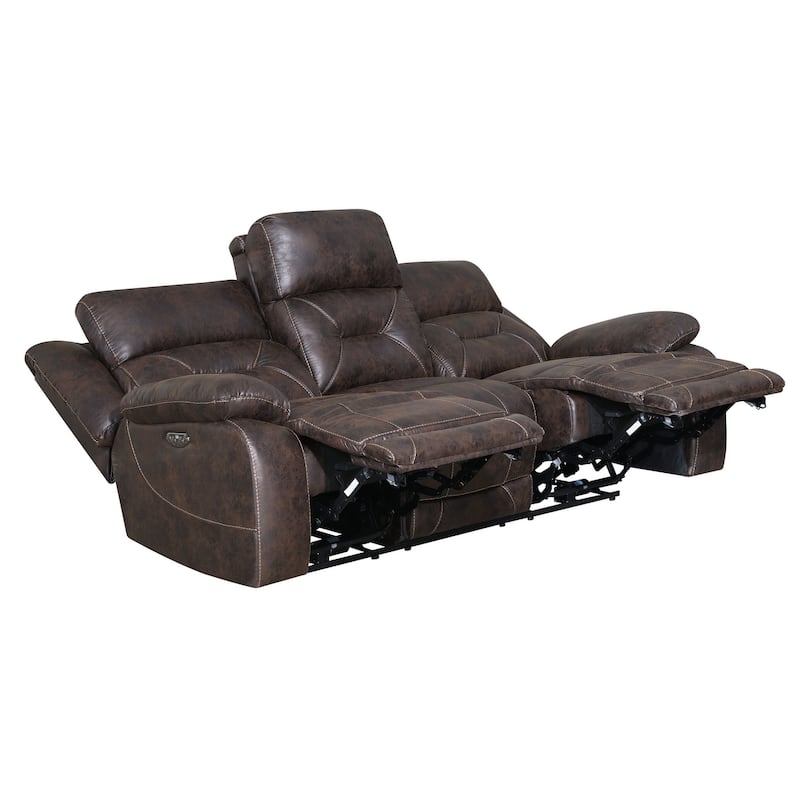 Steve Silver Asbury Desert Sand Power Reclining Sofa