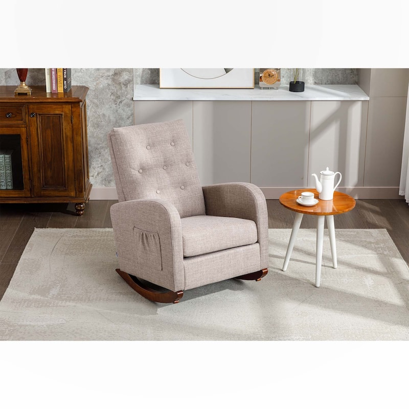 High Back Rocking Chair