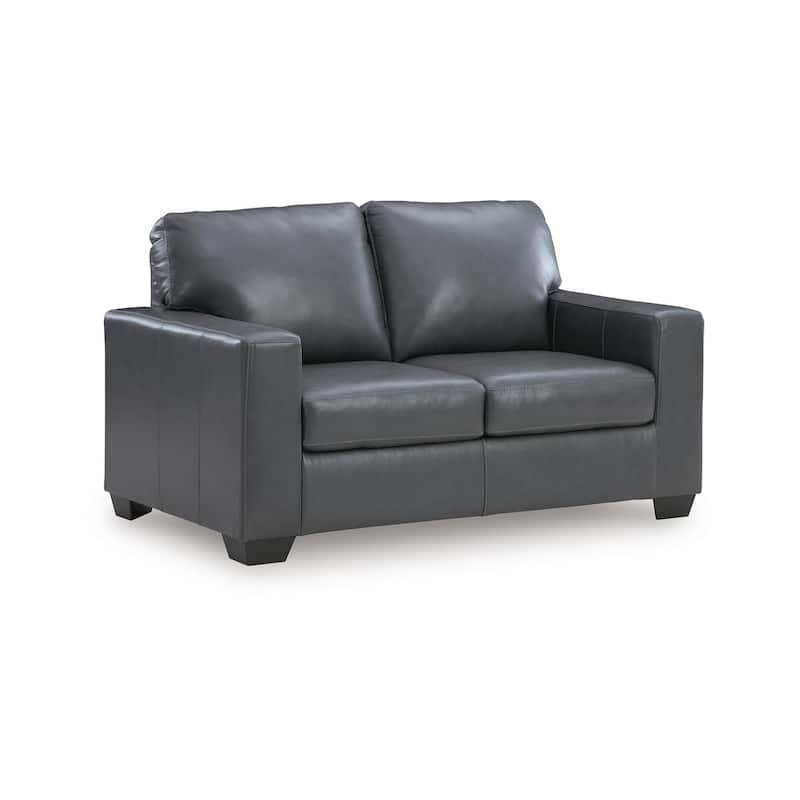 Signature Design by Ashley Bolsena Gray Loveseat - 62" W x 38" D x 36" H