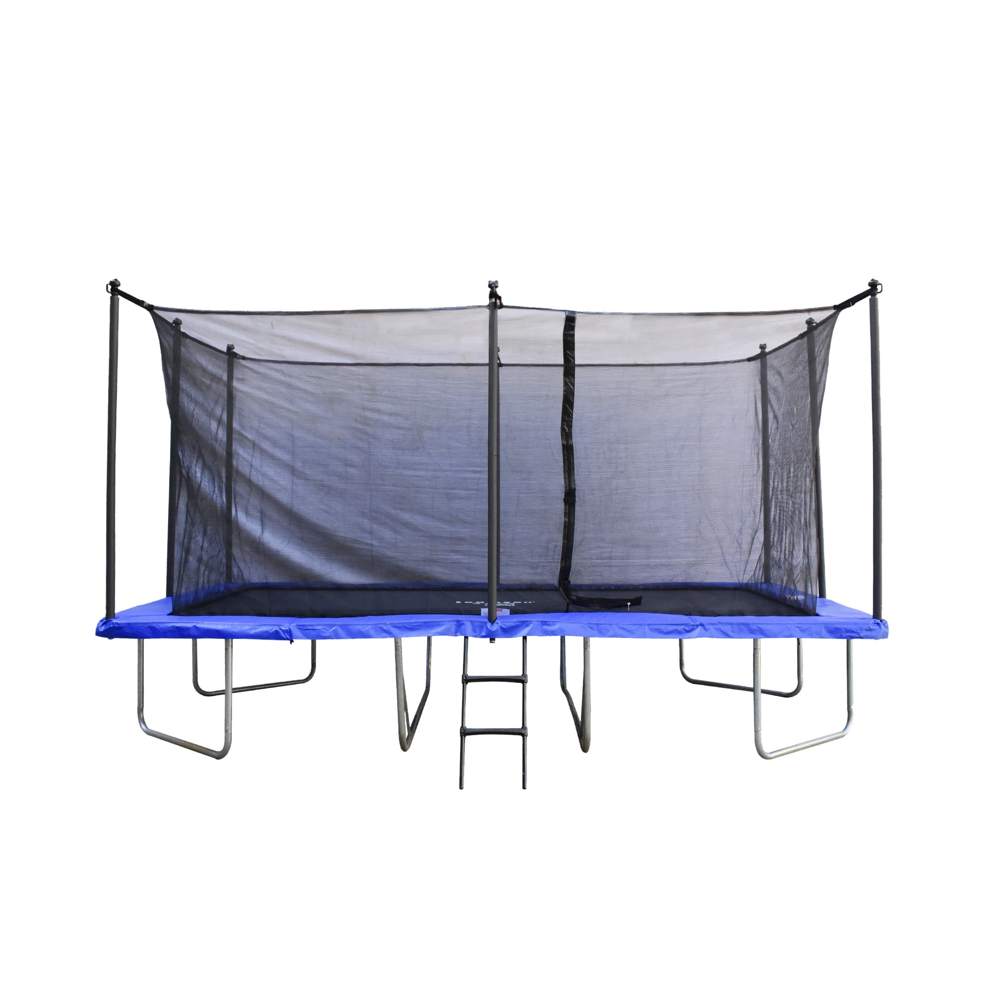 Large UV-Resistant Rectangular Trampoline with Ladder
