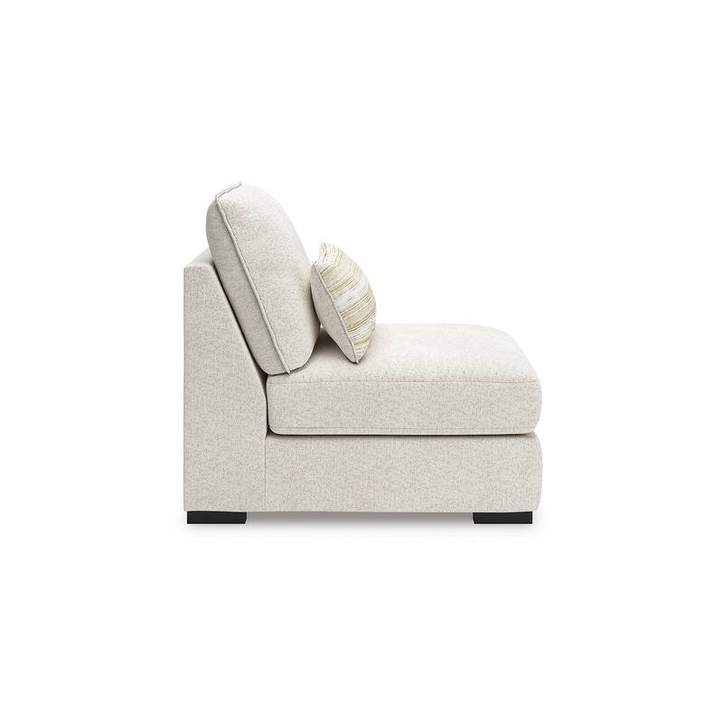Signature Design by Ashley Donelson Creek White 5-Piece Sectional - 120" W x 120" D x 40" H