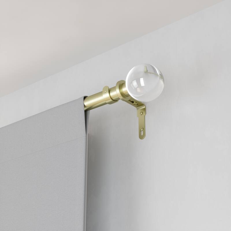 Leona 1" Single Curtain Rod
