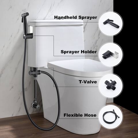 Bidet Sprayer For Toilet Handheld Cloth Diaper Sprayer Bathroom Kit Attachment - 8.6*6.8*2.7