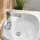 preview thumbnail 28 of 40, Vibrantbath Commercial Waterfall Spout Bathroom Sink Faucet