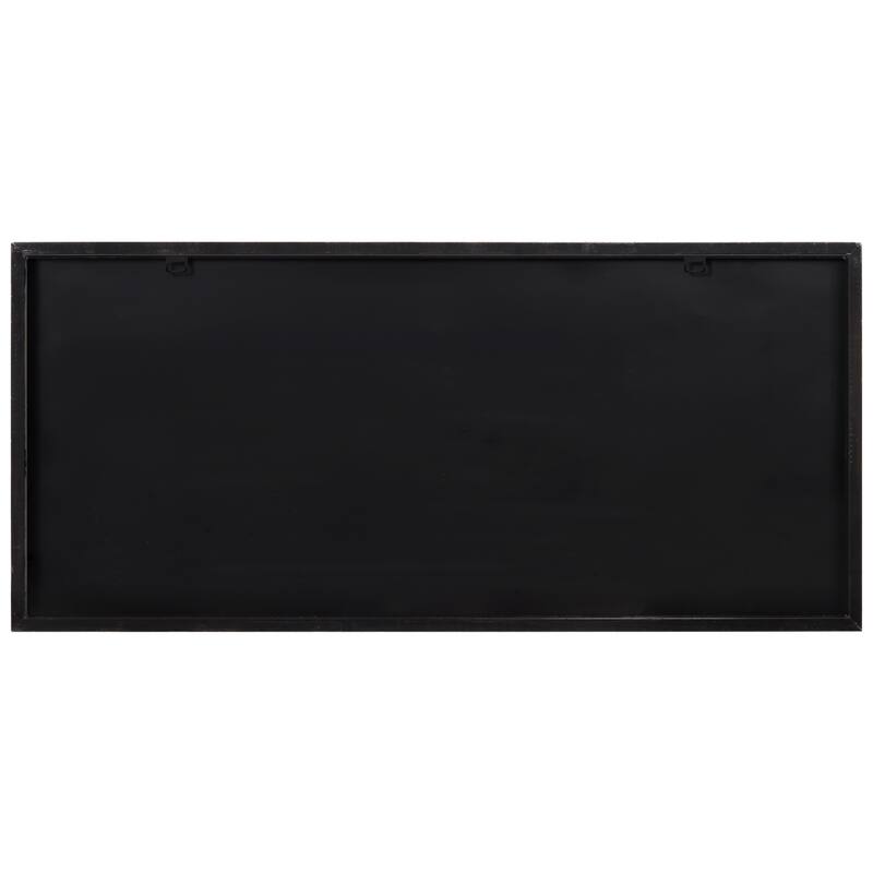 5 O'Clock Mixed Media Iron Hand Painted 3D Wall Art