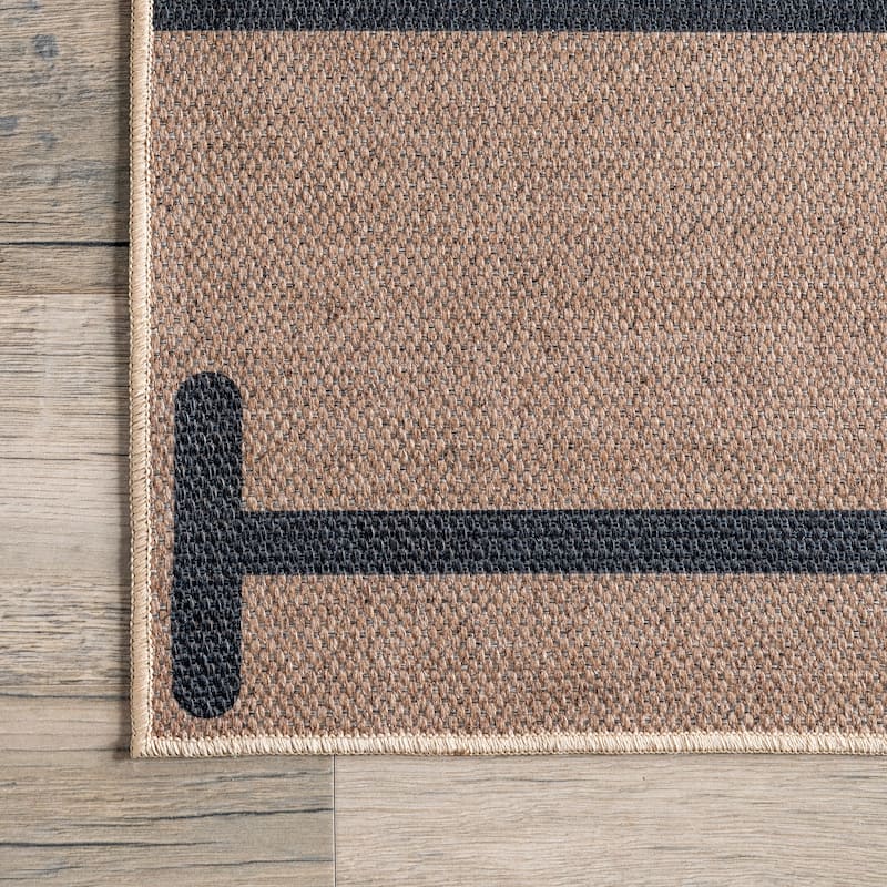 Nuloom Melony SuperiorWash Easy-Jute Machine Washable Tribal Area Rug