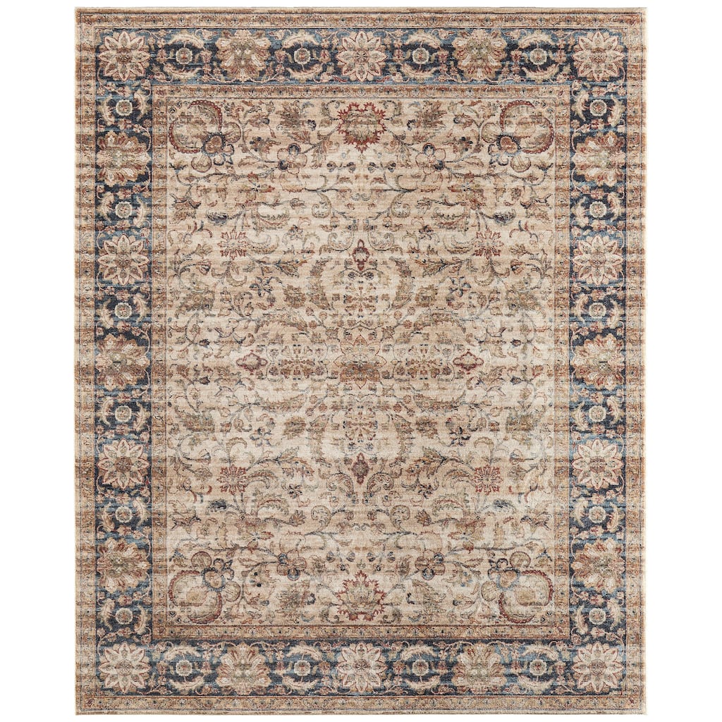 Grand Bazaar Stirling Machine Made Persian Traditional Area Rug