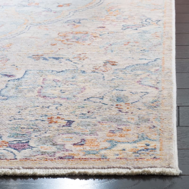 SAFAVIEH Illusion Tricia Vintage Boho Oriental Viscose Medallion Rug