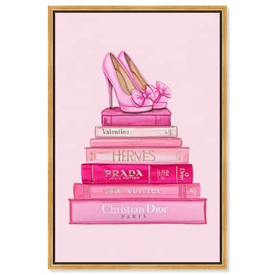 Fashion books in Pink Canvas by Art Remedy