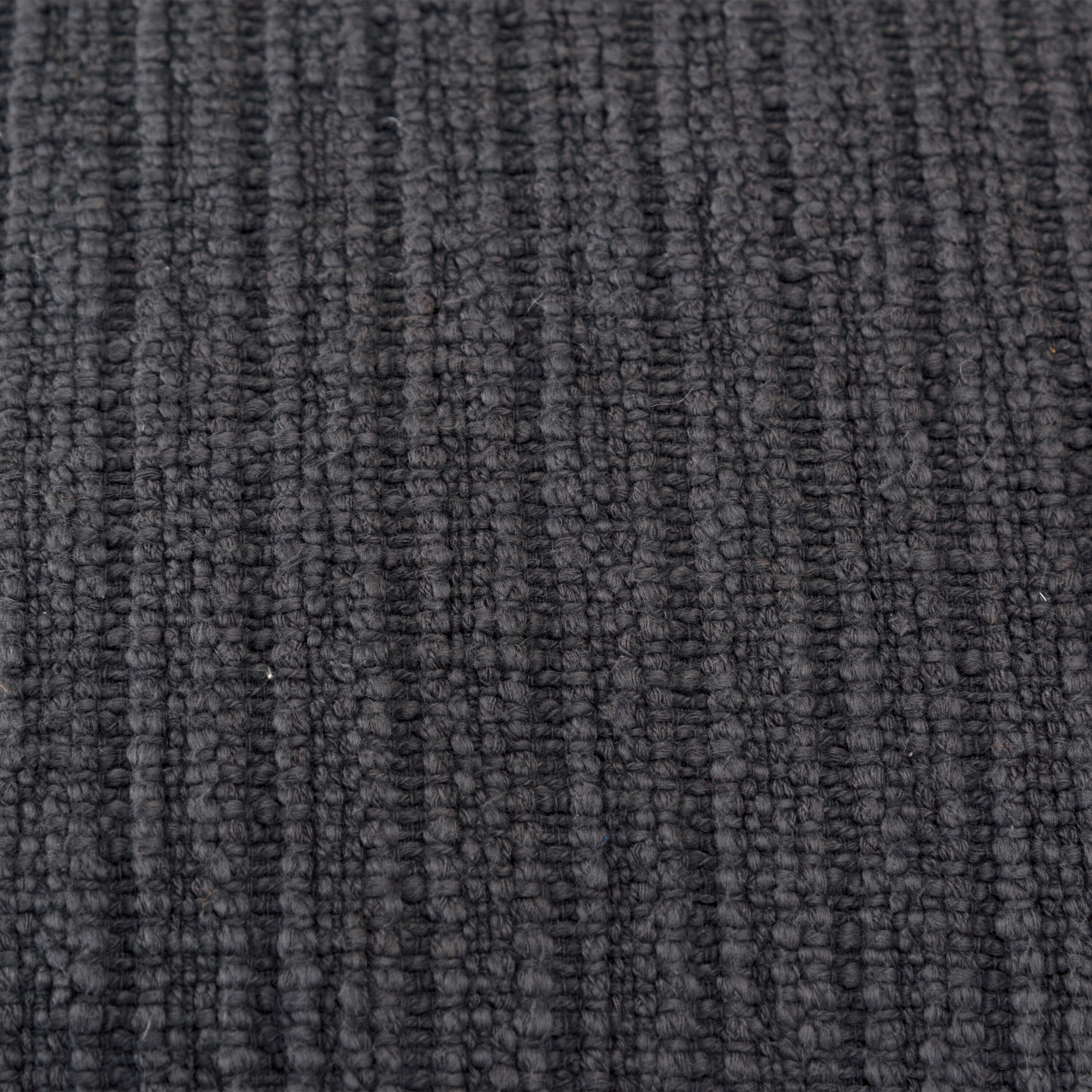 Rizzy Home Textured Stripe Woven Solid Throw Pillow Cover - Picture 6 of 28