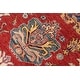 preview thumbnail 7 of 6, Southwestern Super Kazak Selene Red/Beige Hand Knotted Wool Rug - 10'1'' x 14'0''