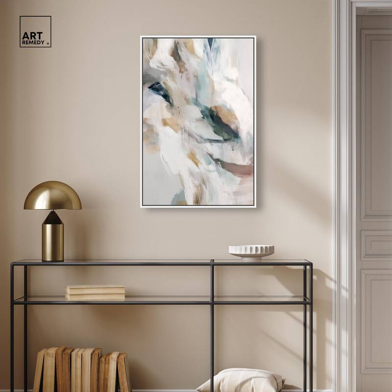 Whispering Colors II Canvas by Art Remedy