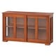 preview thumbnail 34 of 32, Porch & Den Jefferson Sliding Glass Door Stackable China Cabinet