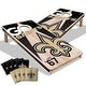 preview thumbnail 1 of 5, New Orleans Saints NFL 2x4 Cornhole Board Set Include Carrying Case