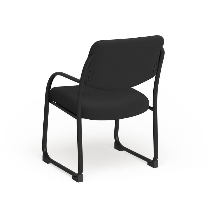 Fabric Executive Side Reception Chair with Sled Base