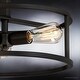 preview thumbnail 7 of 5, Luxury Scandinavian Ceiling Light, 10.5"H x 15"W, with Modern Style, Estate Bronze, by Urban Ambiance