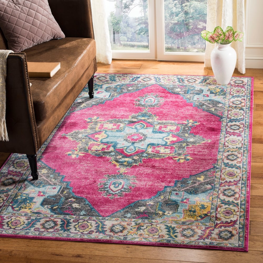 SAFAVIEH Merlot Loree Boho Oriental Rug