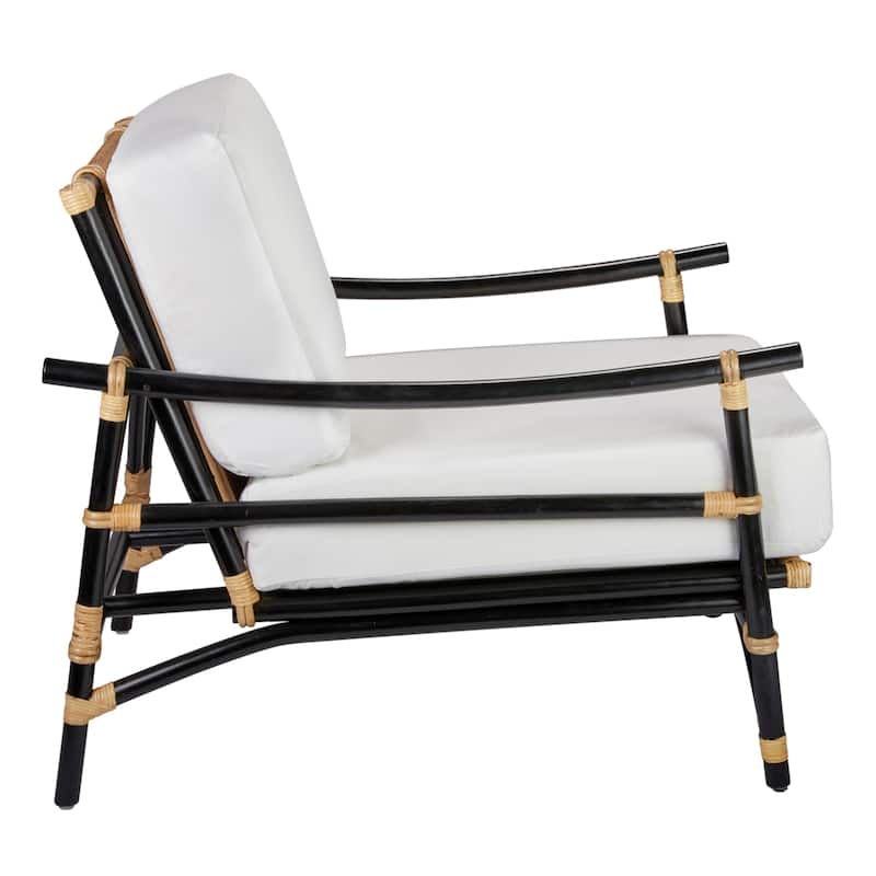 Jamie Young Xanadu Rattan Lounge Chair