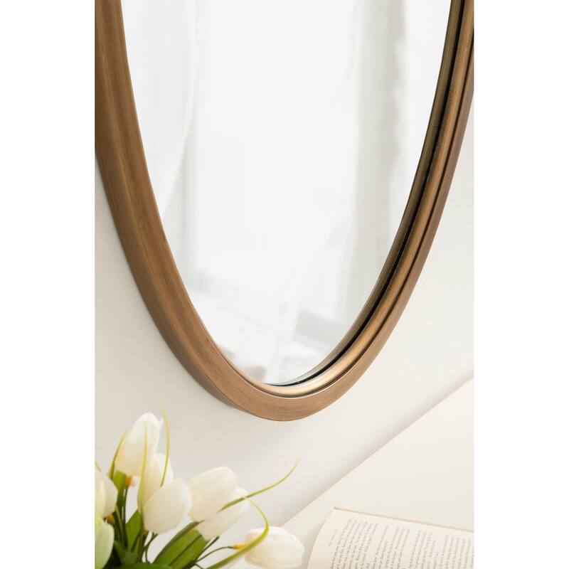 Kate and Laurel Hogan Oval Framed Wall Mirror