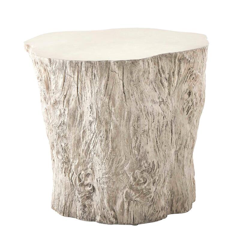 Uttermost Oakmont White Outdoor Side Table