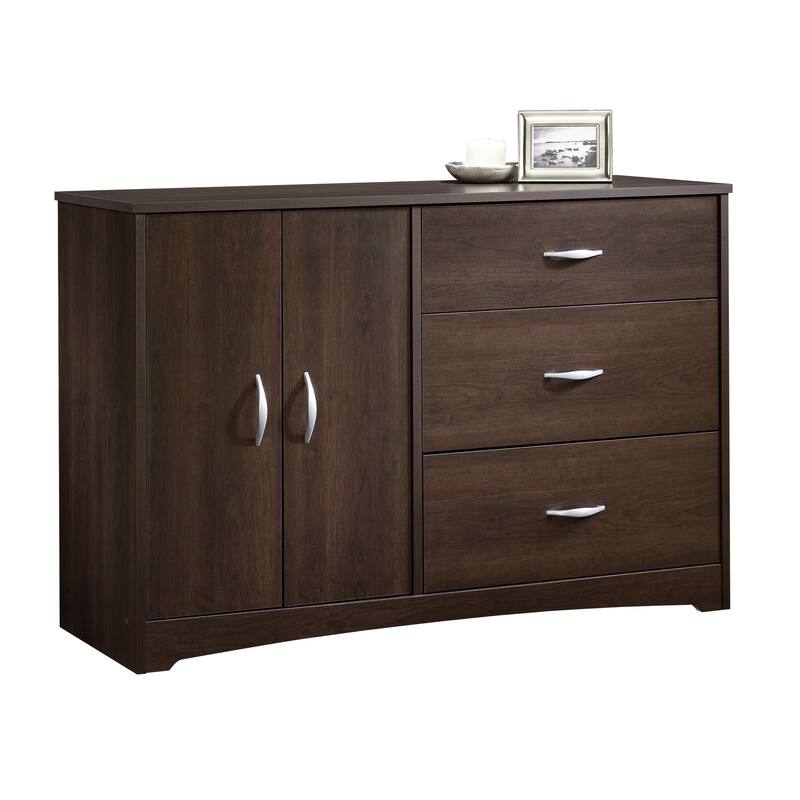 Wood Dresser with Ample Storage, Brown