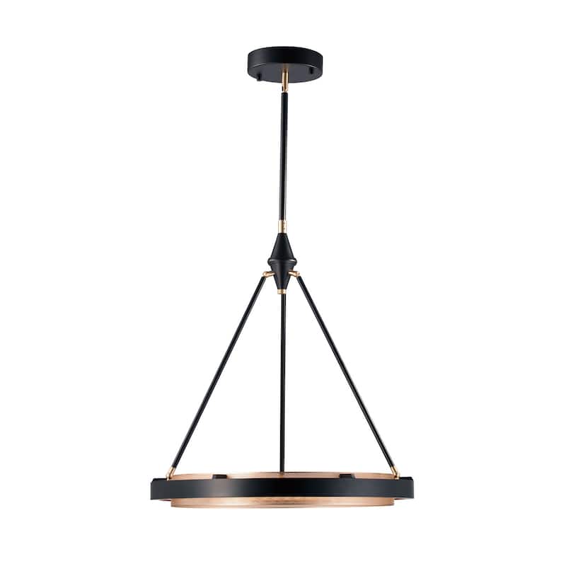 Alora Lighting PD302724GS Duo 24" Wide LED Drum Chandelier