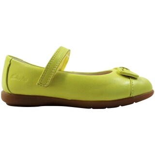 clarks yellow baby shoes
