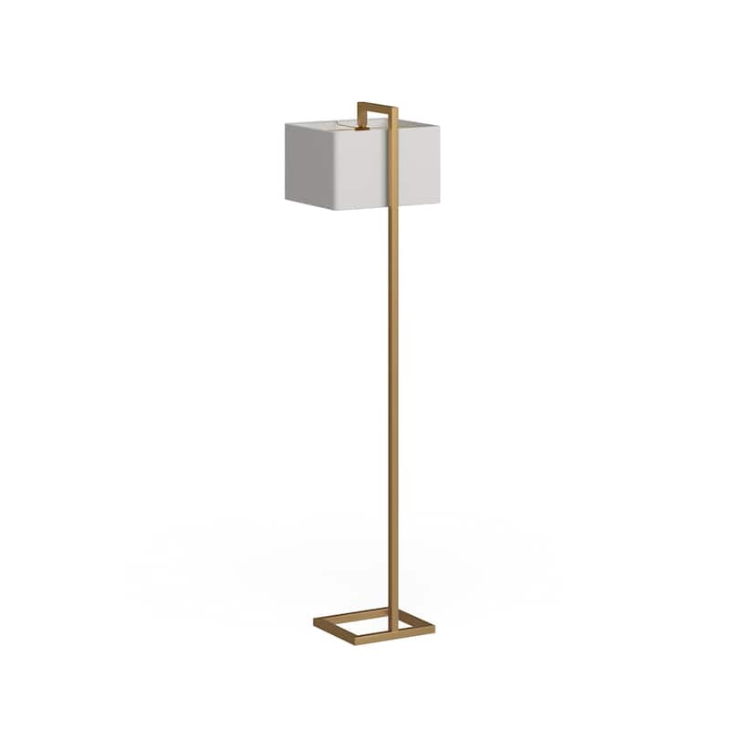 Grayson 68" Tall Floor Lamp with Fabric Shade