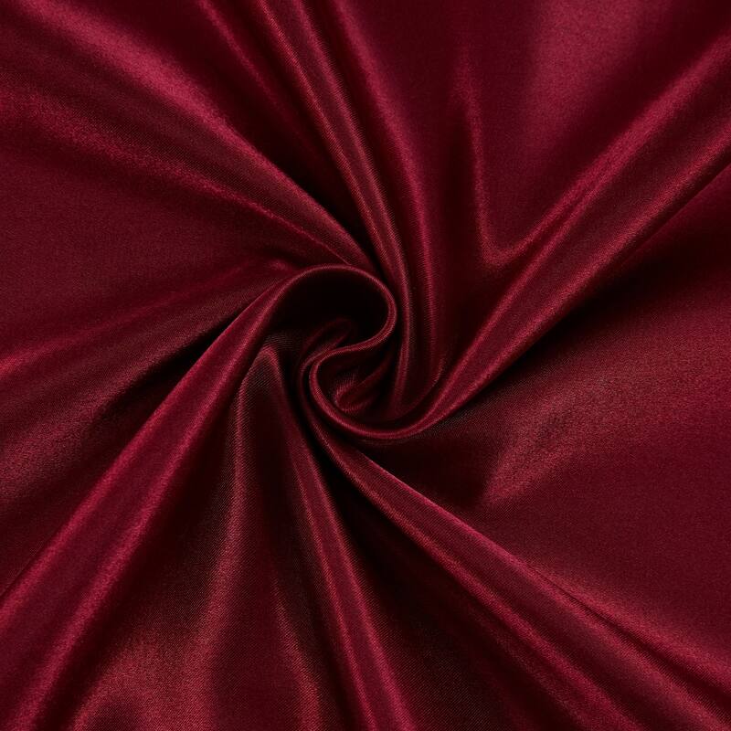 Silky Satin Bed Sheets Set Pillowcase Deep Pocket Flat Fitted Sheet