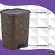 preview thumbnail 6 of 5, 6 qt Lace Step Trash Can