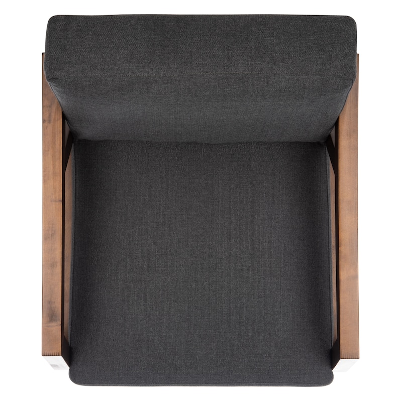 SAFAVIEH Olyvar Arm Chair - 25" W x 31.9" L x 34.7" H